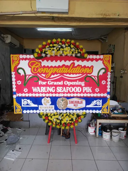 Papan Bunga Ucapan Selamat German Centre Bsd